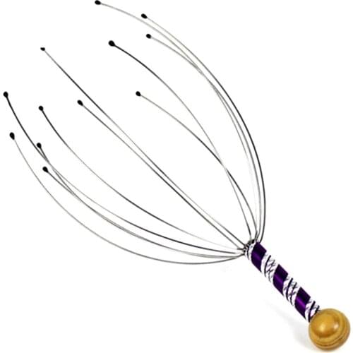 1PC Claw Massager Body Massager Octopus Head Scalp Neck Equipment Stress Release Relax Massage Relief Head Care Massage