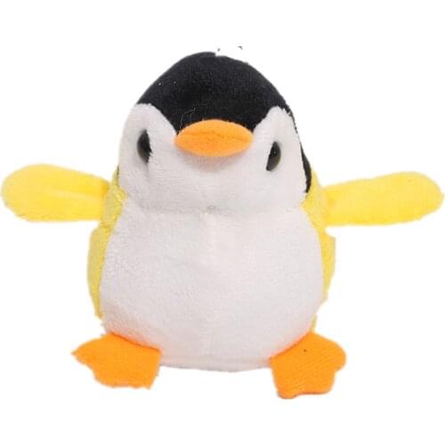 50PCS.LOT Penguin DOLL 10CM Plush Stuffed Keychain TOY & Pendant Wedding Gift