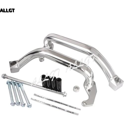 ALLGT Silver CNC Engine Crash Bar Protector Guard for Honda CB 1300 2003-2008 2009 2010
