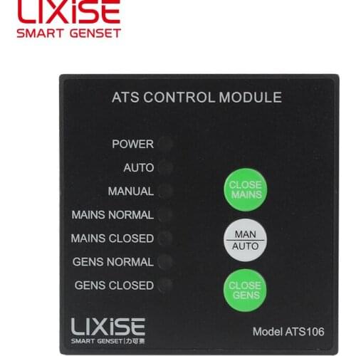 ATS106 LIXiSE diesel generator ats automatic transfer switch control panel