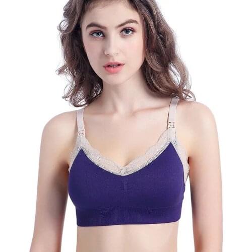 Pregnant Woman Postpartum Wireless Maternity Nursing Bra