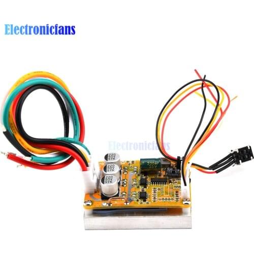 DC 5-35V BLDC Three-Phase DC Brushless Hall Motor Controller 350W High Power Brushless Sensor Motor Driver Board Module