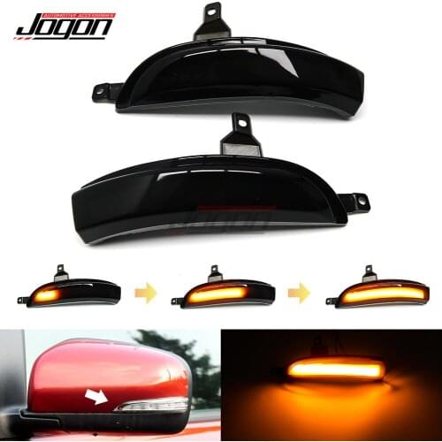 For Renault Koleos HY 2011- 2017 facelift Car LED Dynamic Side Rearview Mirror Turn Signal Light Blinker Lamp Indicator Lamp