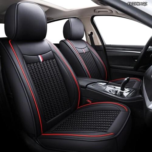 FUZHKAQI 1 PCS car seat cover For toyota avensis t25 wish prado 120 150 corolla prius 20 land cruiser 100 camry 40 50 auto seat