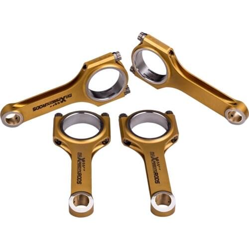 Titanizing 4340 Connecting Rods Conrods For Audi A3 8L1 96-03 Hatchback PD130 PD140 PD150 1.9TDI 144mm 800hp