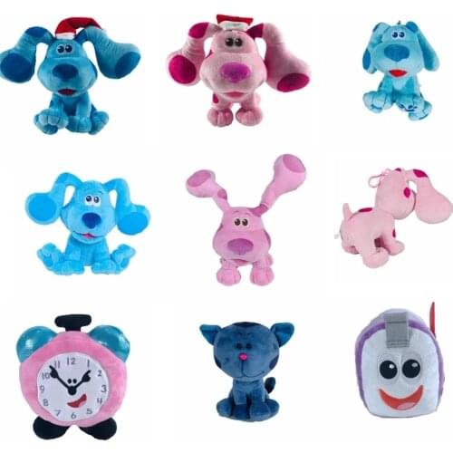 20CM Blue Clues And You Plush Toys Peek-A-Boo Big Hugs Blue Dog Doll Kids Bedding Soft Stuffed Doll Pillow Budd Plushie Keychain