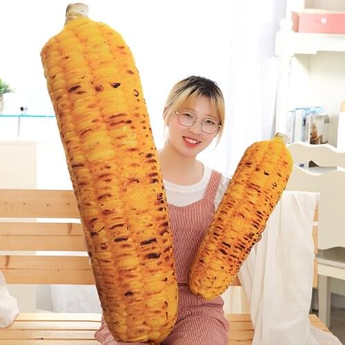 Simulation Barbecue Food Pillow In Real Life Stuffed&Plush Sofa Bedroom Waist Cushion stuffed toys For Spoof Funny Birthday Gift