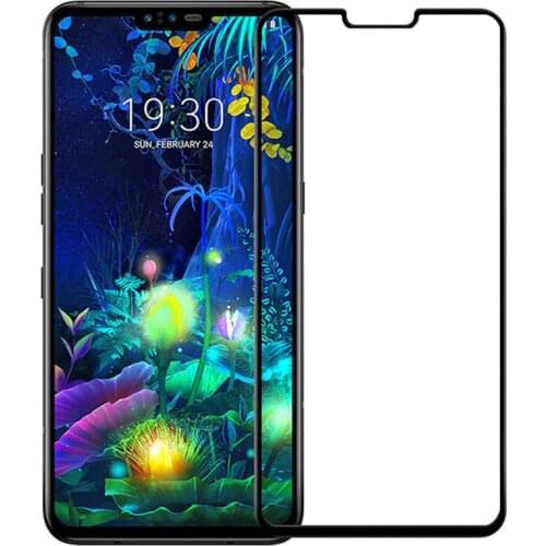 50pcs Full Cover Coverage 3D Curved Tempered Glass Premium Screen Protector Flim Guard For LG Velvet G9 G8 G7 G5 V50 V40 V30
