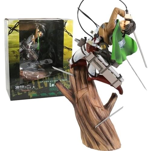 Attack on Titan Levi Ackerman 1/8 Scale PVC Figure Collectible Model Toy