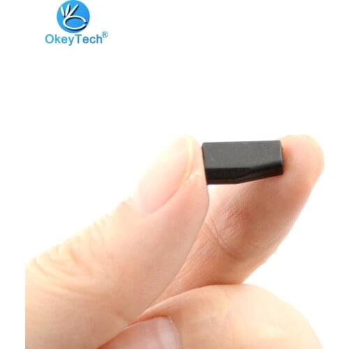 OkeyTech 1pcs/lot 4D60 40 Bits Transponder Car Key Chip Carbon Blank 4D60 For Ford Fiesta Connect Focus Mondeo Ka Jaguar Hyundai