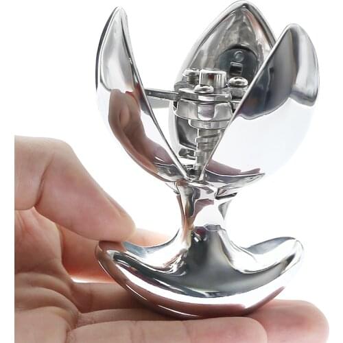 Heavy Anus Beads ASSLOCK Stainless Steel Anal Plug With Lock Expanding Ass ,asslock Butt Plug Big Buttplug Ass Trainer butt plug