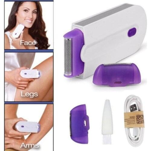 Professional laser epilator hair removal kit painless touch Rechargeable Exquisite and portable, safe and not hurting the skin