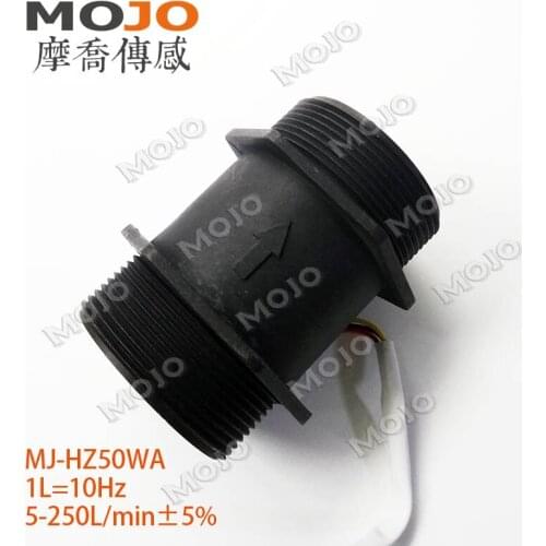 Flow Meter MJ-HZ50WA 2'' Inch DN50 Water Flow Sensor G2 Inch Hole Big Traffic Industrial Turbine
