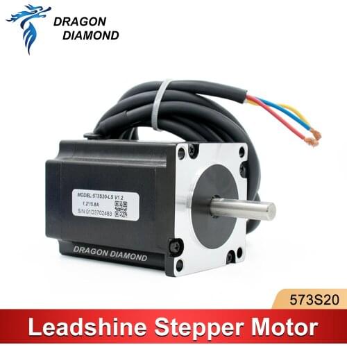 NEMA 23 Leadshine Stepper Motor 573S20 3 Phase For CO2 Laser Engraving Cutting Machine