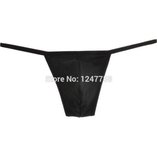 Sexy Mens Cotton Stretch Thong Underwear Soft Micro Cut G-String Hip Tangas