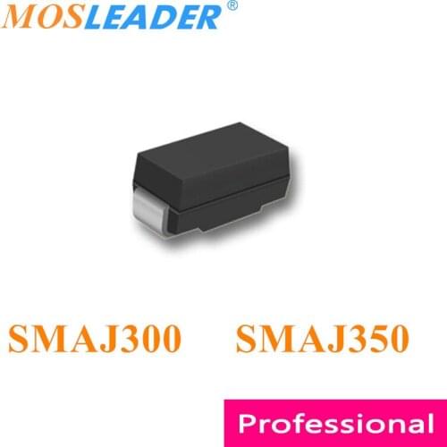 Mosleader 1800pcs SMAJ300 SMAJ350 SMA Chinese TVS SMAJ300A SMAJ350A DO214AC SMAJ300CA SMAJ350CA