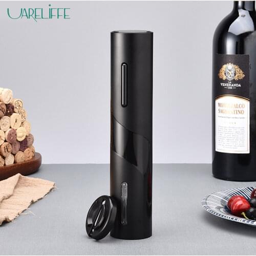 Urallife Portable Electric Wine Bottle Opener Automatic Can Opener Foil Corkscrew Tool Kitchen Accessorie For Party Bar Supplies