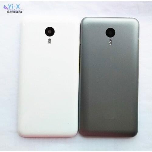 1PCS Back Battery Cover Housing Case with Camera Lens + Side Power Volume Buttons + Flash For MEIZU M2 Note 5.5" Meilan Note 2