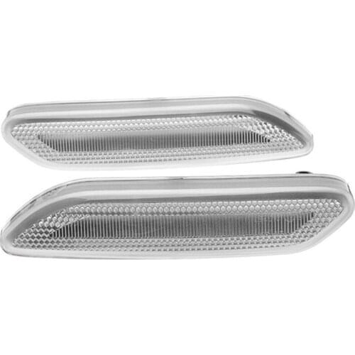 2x Car Flowing Turn Signal Light Dynamic LED Side Marker Lamp Exterior Warning Light For BMW Mini Cooper R60 R61 63132221503