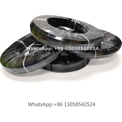 3/8 Inch 9.52mm Black High Pressure Mist System Nylon Tube, Fog Machine Nylon Pipe, Mist System Plastic Tube