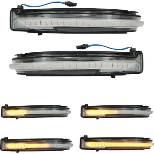 2x Luz de señal de giro de espejo lateral LED dinámico para Nissan x-trail T32 Qashqai J11 Murano Z52 Navara NP300 Pathfinder en