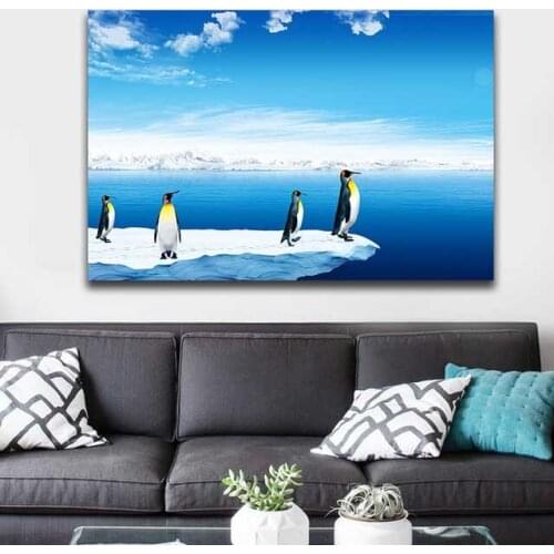 DIY colorings pictures by numbers with colors penguin Turtle swan Pterosaur picture drawing painting by numbers framed Home