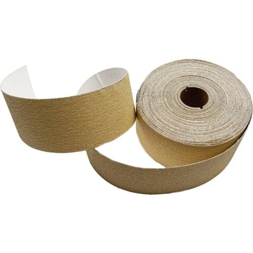 PSA 80 Grit Sandpaper Roll 2-3/4In x 20 Yards Longboard Self Adhesive Sandpaper
