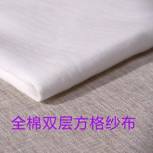 Pure Cotton Double Layer Gauze Fabric Baby Clothing Fabric