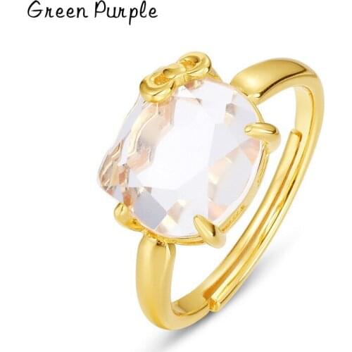 Green Purple White Rings