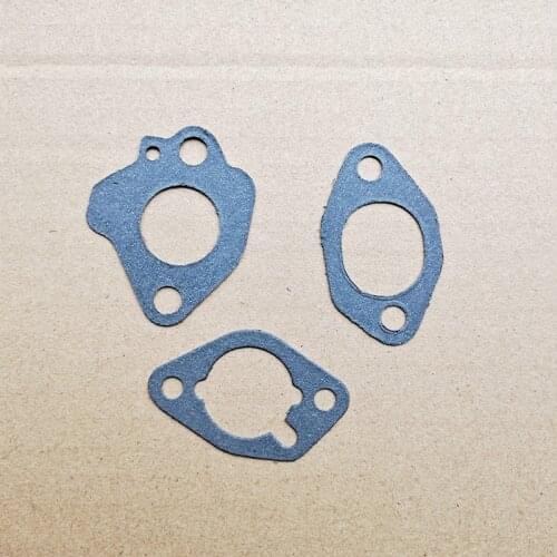 3-piece gasket set for Robin Subaru EX17 EX21 engine motor water pump carburetor gasket parts replacement