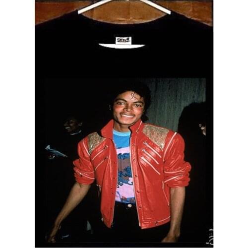 2019 Male Best Selling Michael Jackson T Shirt; Michael Jackson Beat It Tee Shirt Summer Tee Shirt