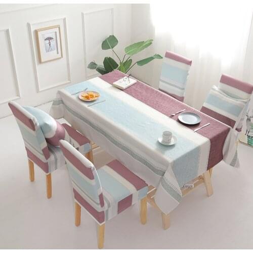 Lychee Printed Chair Cover Nordic Home Dining Elastic Chair Covers Anti-dirty Removable Chair Covers 2pcs