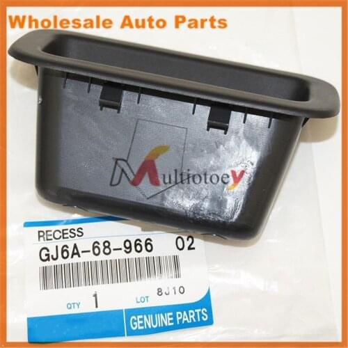 GJ6A-68-966 Black Interior Rear Trunk Lid Handle Trim For Mazda 3 5 CX-5 CX-7 RX-8 2007 2008 2009 2010 2011 2012 2013 2014 2015