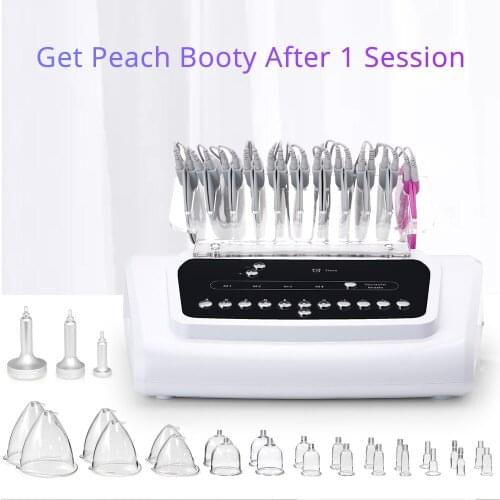 New Arrival EMS Bio Microcurrent Muscle Treatment Vacuum Therapy Breast Lifting Butt Enlargement Beauty Enhancement Machine