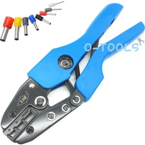 Cord end sleeve wire connector crimping pliers AN-2550GF crimping tool for insulated ferrules terminal block 25-50mm²