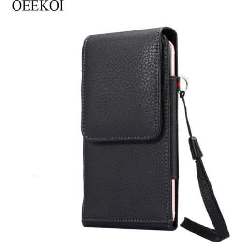 OEEKOI Lichee Pattern Card Slots Holder Pouch Case for bq Aquaris E4.5/4.5/M4.5/A4.5 4.5Inch