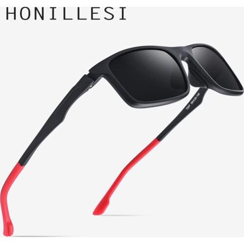 TR90 Sports Polarized Sunglasses Men 2019 New Driving Outdoor Square Goggles Women Mirror Korea Shades Sun Glasses for Men 7207