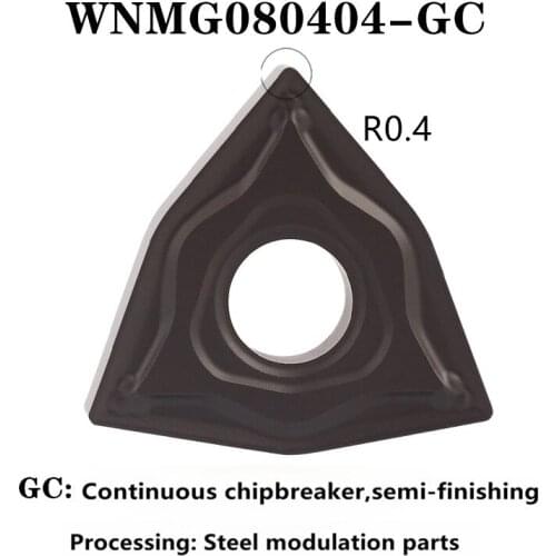 10PCS WNMG080404 WNMG080408 WNMG080412 GC GP9135 Turning Tools Cutting CNC Tool Lathe Cutter Hard Alloy Inserts