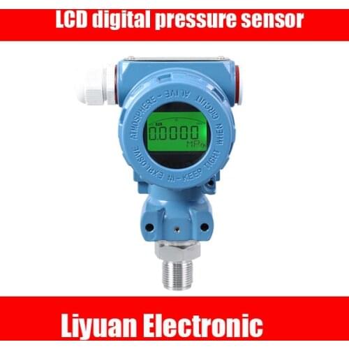 High Precision 4-20mA LCD digital pressure sensor / 5bit digital pressure transmitter / explosion-proof pressure transmitter