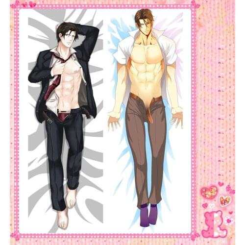 Japanese Anime Cartoon Finder Sexy Double sided hugging Pillow Case Pillow Cover Pillowcase Peach Skin 2 Way 71013