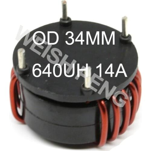 640uh14A common mode choke inductance high frequency magnetic element switching power supply input filter