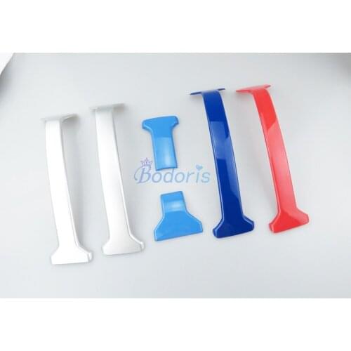 Accessories For Toyota Land Cruiser 150 Prado LC150 FJ150 2014-2017 Front Grille Trims Bumper 3 Color Chrome Car Styling