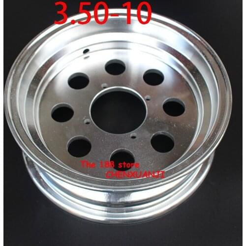 2.75 / 3.00-10 3.50-10 Inch 8 Hole Vacuum Aluminum Rims For Monkey Bike Small Monkey Motorcycle10 inch Aluminum Wheel hub