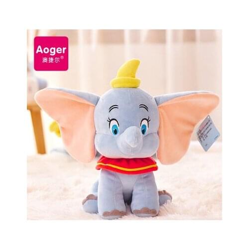 Origina Disney Dumbo action figures 30cm Plush toy High Quality Soft Stuffed Animal Doll Birthday Present For Child