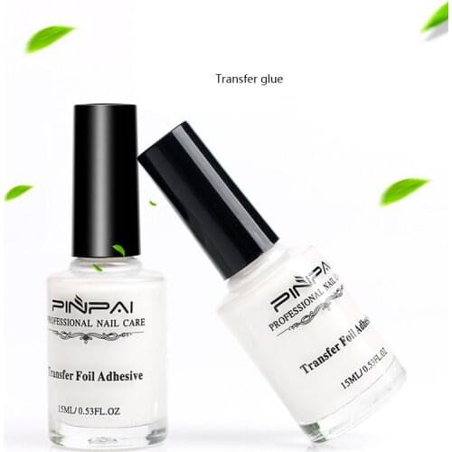 15ml Nail Foils Glue Manicure Nail Art Gel Varnish Starry Sky Clear Adhesive Star Glue for Nail Foils Transfer Paper Nail Tool