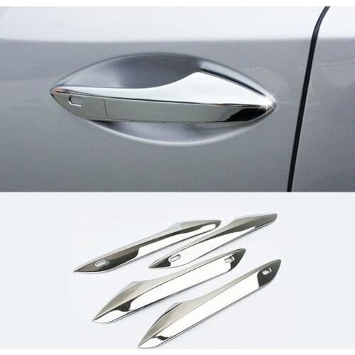 ABS Chrome Car Side Door Handle Catch Cover Trims Protector 4Pcs For Lexus NX200T 300H 2015 2016 2017 2018 Accessories Styling