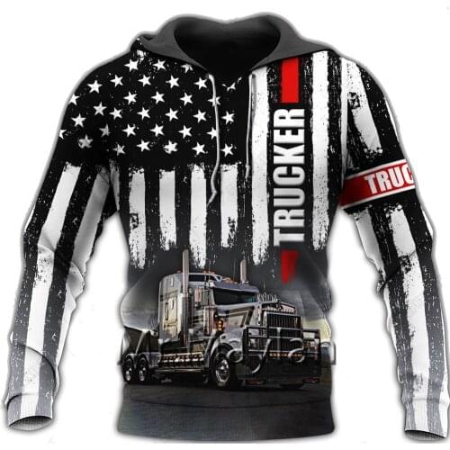 Beautiful Truck 3D Printed Jacket Men/Women Harajuku Hoodie Unisex Casual Streetwear Sweatshirt Pullover Sudadera Hombre X06645