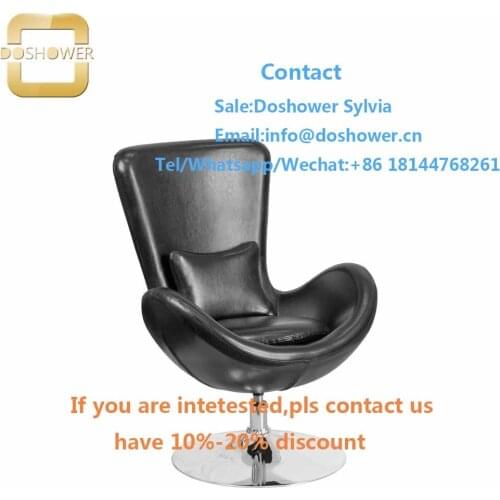 Salon whole set furniture with cover customer chairs for counter reception chairs