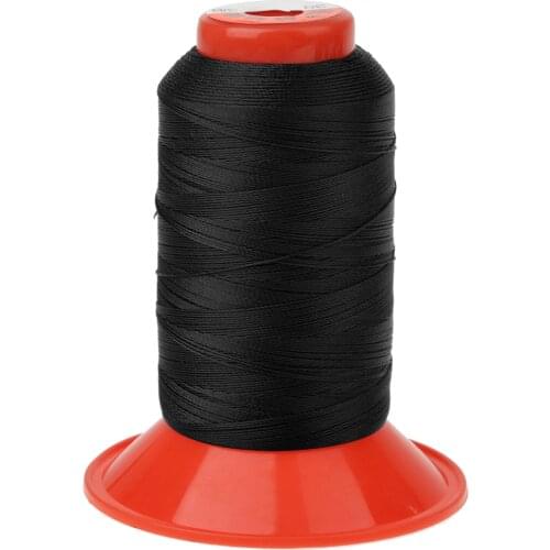 High-strength Nylon Cord 500 Meters Strong Bonded Tent Backpack Sewing Thread for camping tent tarp awning backpack -Black