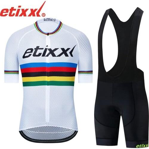 2021 Summer Strava New Cycling Jersey Short Sleeve Set Maillot Ropa Ciclismo Uniformes Quick-dry Bike Clothing MTB Cycle Clothes